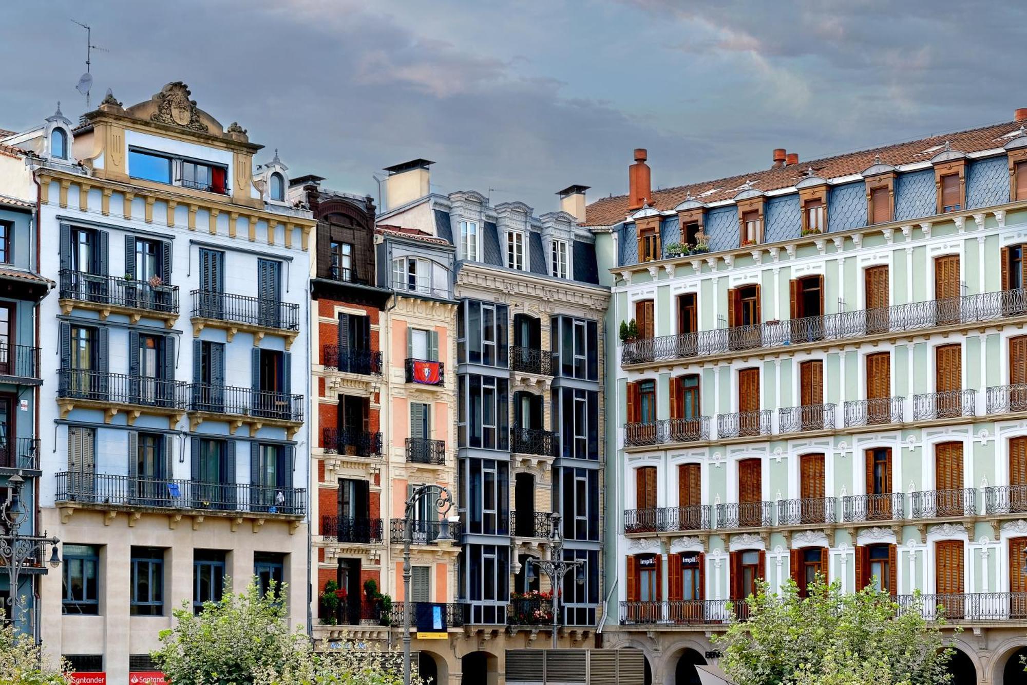Top Apartment Atico Con Terraza Con Vistas Al Encierro San Fermin Pamplona Buitenkant foto